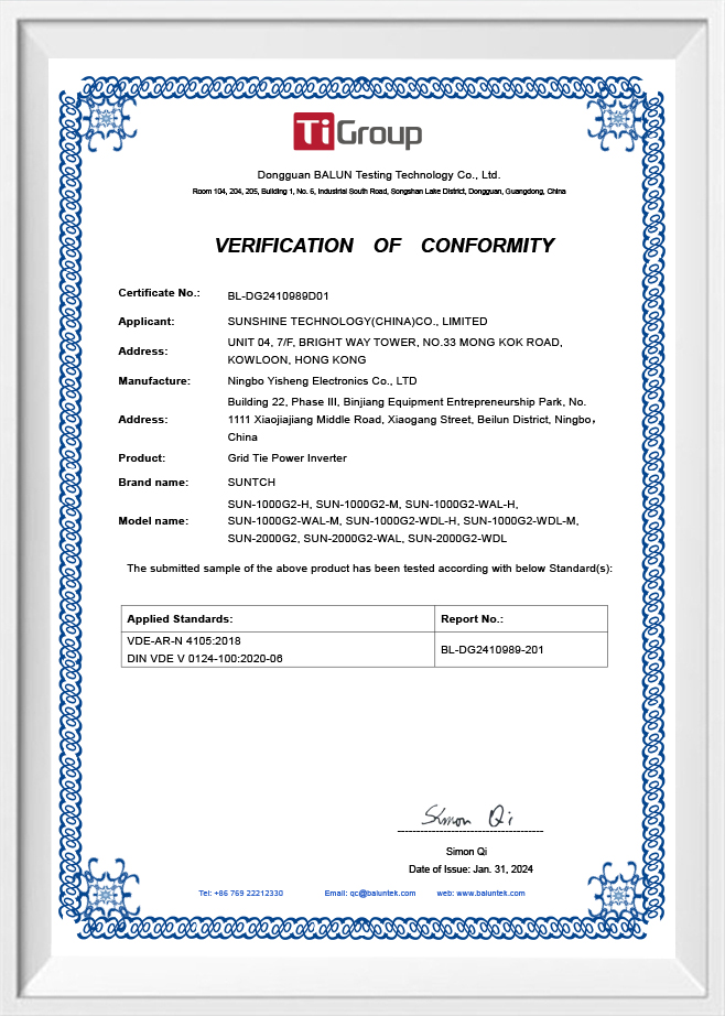 Ningbo Yisheng Electronics Co. , Ltd.