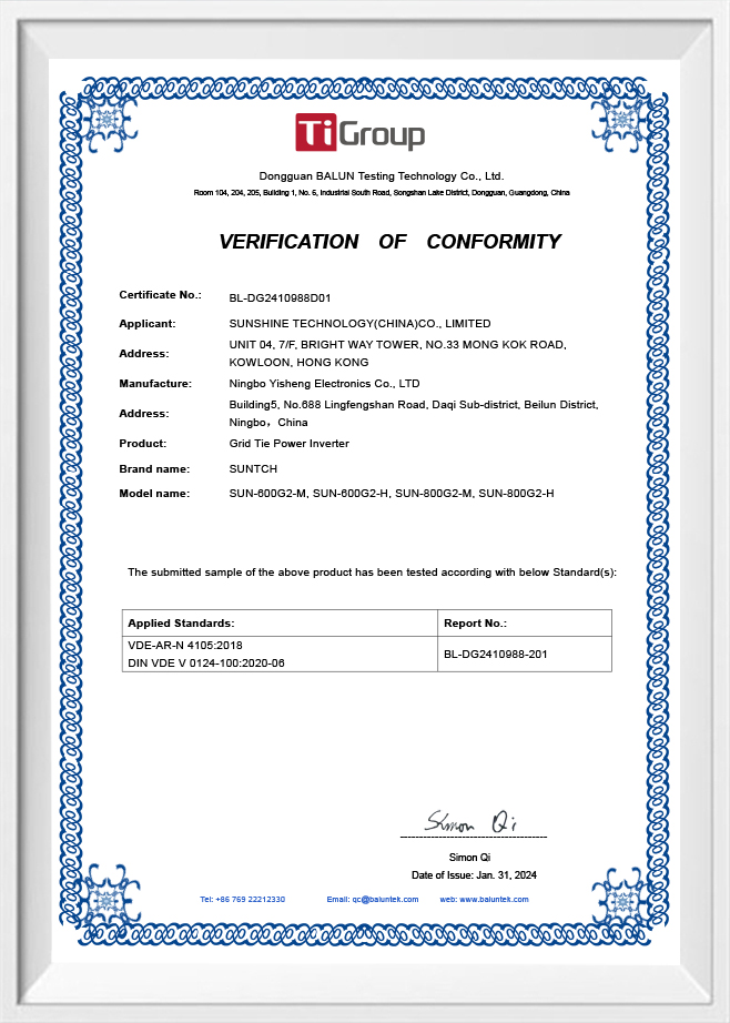 Ningbo Yisheng Electronics Co. , Ltd.